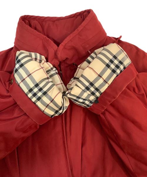 BURBERRY（バーバリー）BURBERRY (バーバリー) 中綿コート レッド サイズ:不明の古着・服飾アイテム