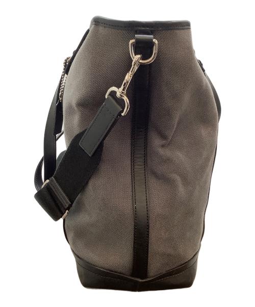 COACH（コーチ）COACH (コーチ) ショルダーバッグ ブラック×グレーの古着・服飾アイテム