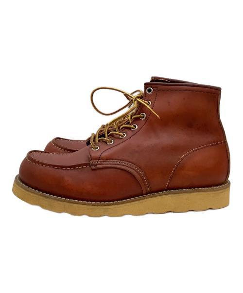 RED WING（レッドウィング）RED WING (レッドウィング) ブーツ レッド サイズ:8　1/2の古着・服飾アイテム