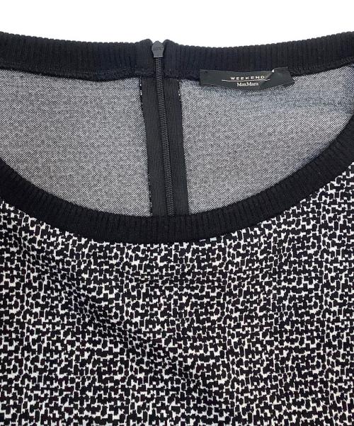 MaxMara（マックスマーラ）MaxMara (マックスマーラ) 半袖ワンピース ブラック サイズ:Lの古着・服飾アイテム