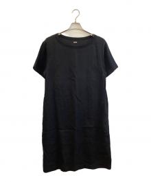 MARGARET HOWELL（マーガレットハウエル）の古着「ワンピース」｜ブラック