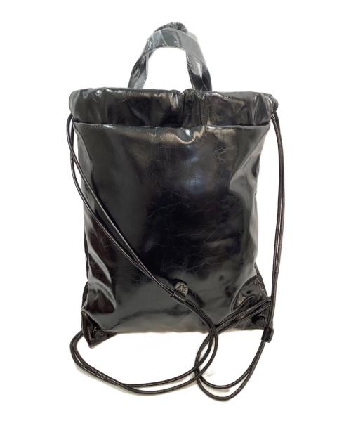 ADD CULUMN（アドカラム）ADD CULUMN (アドカラム) ナップサック ブラックの古着・服飾アイテム