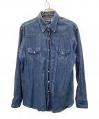 Wranglerラングラー）の古着「ウエスタンシャツ」｜インディゴ