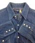 中古・古着 Wrangler (ラングラー) ウエスタンシャツ インディゴ サイズ:16 1/2：6000円