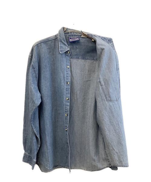 Hard Rock cafe（ハードロックカフェ）Hard Rock cafe (ハードロックカフェ) デニムシャツ インディゴ サイズ:Lの古着・服飾アイテム