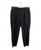 BEAUTY&YOUTHビューティーアンドユース）の古着「ソフト ギャバ 1P アンクルパンツ」｜ブラック