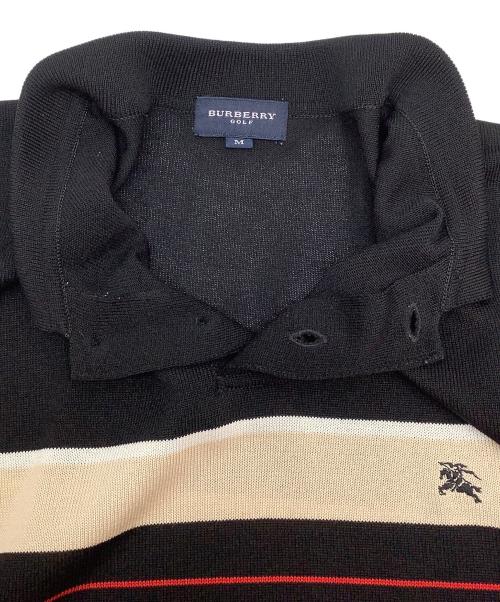 BURBERRY GOLF（バーバリーゴルフ）BURBERRY GOLF (バーバリーゴルフ) ゴルフウェア(トップス) ブラック サイズ:Mの古着・服飾アイテム
