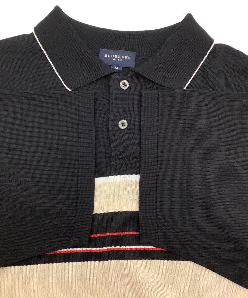 BURBERRY GOLF（バーバリーゴルフ）BURBERRY GOLF (バーバリーゴルフ) ゴルフウェア(トップス) ブラック サイズ:Mの古着・服飾アイテム