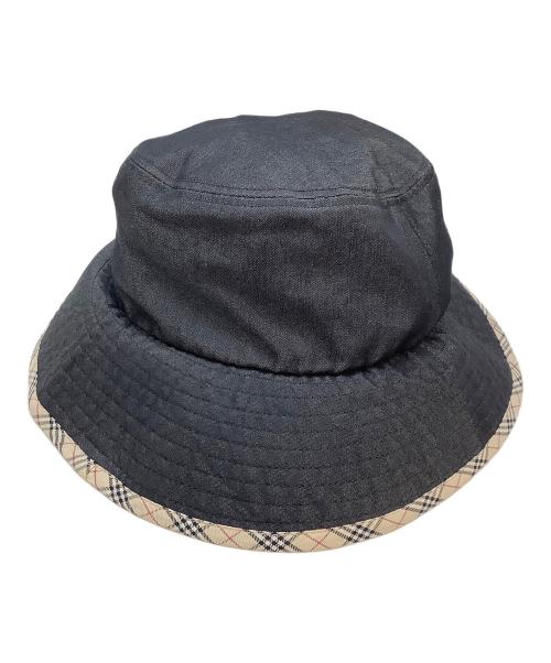 BURBERRY GOLF（バーバリーゴルフ）BURBERRY GOLF (バーバリーゴルフ) バケットハット ブラックの古着・服飾アイテム