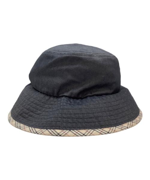 BURBERRY GOLF（バーバリーゴルフ）BURBERRY GOLF (バーバリーゴルフ) バケットハット ブラックの古着・服飾アイテム