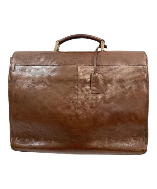 JIL SANDER（ジルサンダー）JIL SANDER (ジルサンダー) ビジネスバッグ ブラウンの古着・服飾アイテム