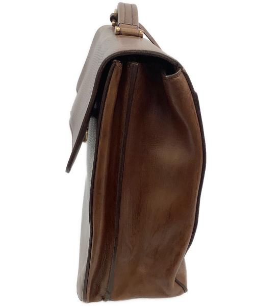 JIL SANDER（ジルサンダー）JIL SANDER (ジルサンダー) ビジネスバッグ ブラウンの古着・服飾アイテム