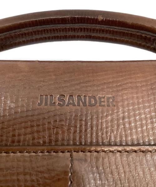 JIL SANDER（ジルサンダー）JIL SANDER (ジルサンダー) ビジネスバッグ ブラウンの古着・服飾アイテム