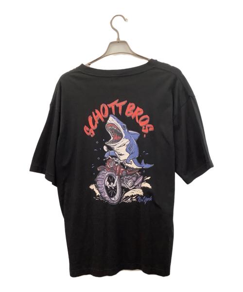 Schott（ショット）Schott (ショット) 半袖カットソー ブラック サイズ:2XL 未使用品の古着・服飾アイテム
