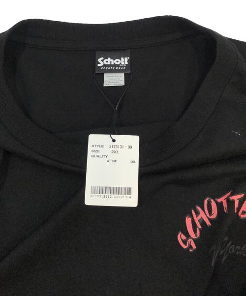 Schott（ショット）Schott (ショット) 半袖カットソー ブラック サイズ:2XL 未使用品の古着・服飾アイテム