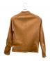 BEAUTY&YOUTH UNITED ARROWS (ビューティーアンドユースユナイテッドアローズ) シングルライダースジャケット キャメル サイズ:M：8000円