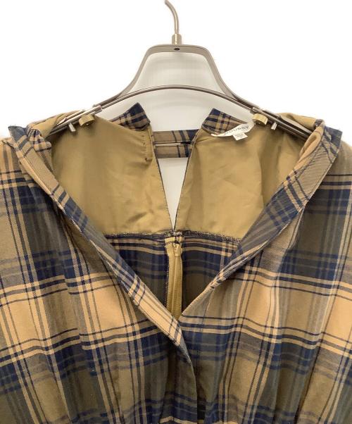 moussy（マウジー）moussy (マウジー) TARTAN CHECK DRESS ベージュ サイズ:SIZE 2の古着・服飾アイテム