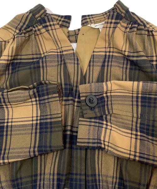 moussy（マウジー）moussy (マウジー) TARTAN CHECK DRESS ベージュ サイズ:SIZE 2の古着・服飾アイテム