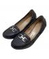 Salvatore Ferragamo（サルヴァトーレ フェラガモ）の古着「パンプス」｜ブラック