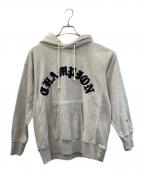 Champion REVERSE WEAVEチャンピオン リバース ウィーブ）の古着「プルオーバーパーカー」｜グレー