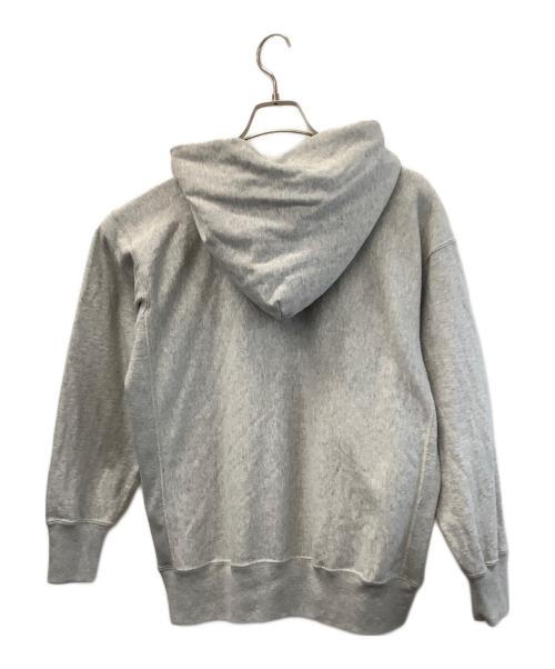 Champion REVERSE WEAVE（チャンピオン リバース ウィーブ）Champion REVERSE WEAVE (チャンピオン リバース ウィーブ) プルオーバーパーカー グレー サイズ:Mの古着・服飾アイテム