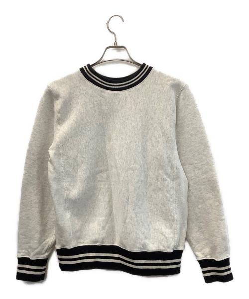 Champion REVERSE WEAVE（チャンピオン リバース ウィーブ）Champion REVERSE WEAVE (チャンピオン リバース ウィーブ) クルーネックスウェット グレー サイズ:Mの古着・服飾アイテム