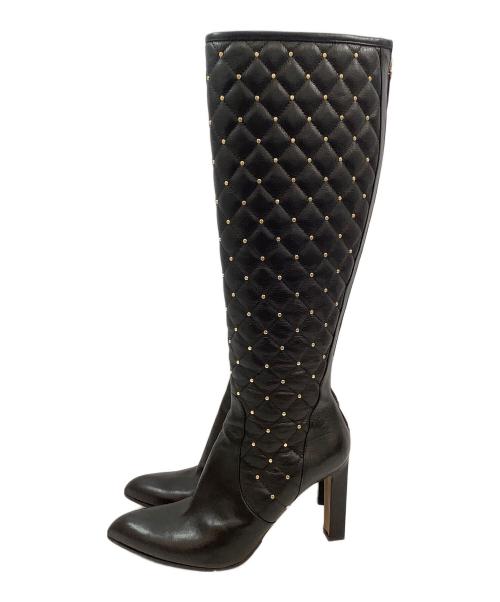 ANTONIO BARBATO（アントニオバルバート）ANTONIO BARBATO (アントニオバルバート) ブーツ ブラック サイズ:23.5の古着・服飾アイテム