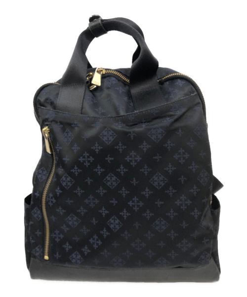 russet（ラシット）russet (ラシット) リュック ネイビーの古着・服飾アイテム