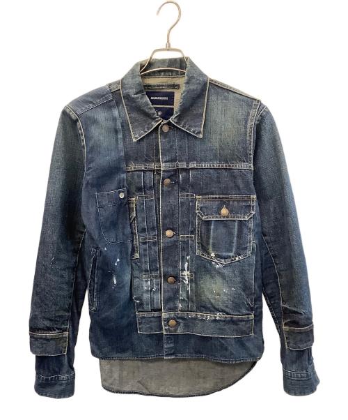 MIHARA YASUHIRO（ミハラヤスヒロ）MIHARA YASUHIRO (ミハラヤスヒロ) デニムジャケット インディゴ サイズ:46の古着・服飾アイテム