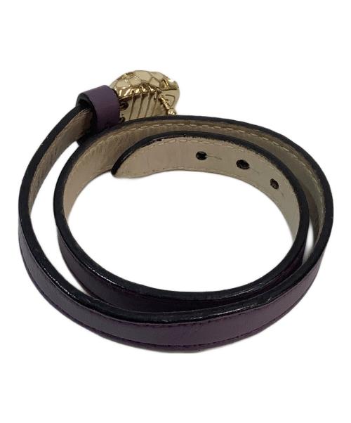 BVLGARI（ブルガリ）BVLGARI (ブルガリ) セルペンティブレスレット パープルの古着・服飾アイテム