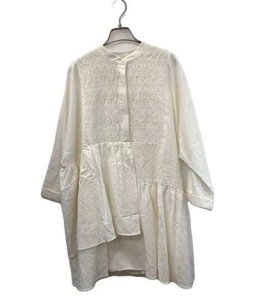 ALEXIA STAM（アリシアスタン）ALEXIA STAM (アリシアスタン) リネンシャツブラウス ホワイト サイズ:Freeの古着・服飾アイテム