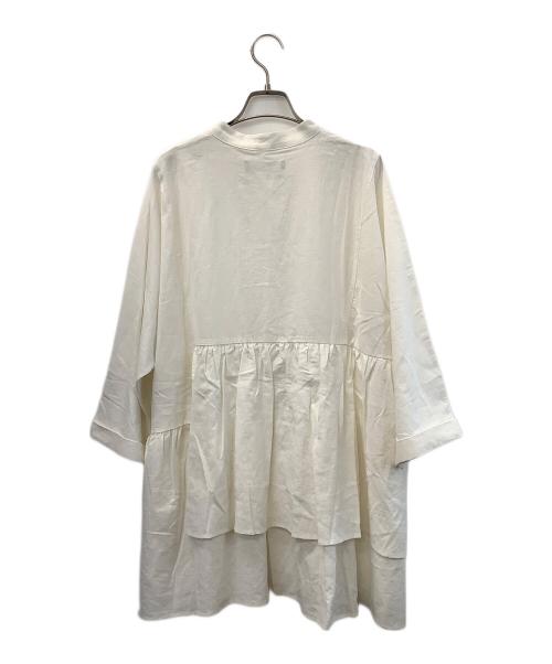 ALEXIA STAM（アリシアスタン）ALEXIA STAM (アリシアスタン) リネンシャツブラウス ホワイト サイズ:Freeの古着・服飾アイテム