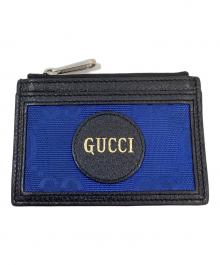 GUCCI（グッチ）の古着「カードケース」｜ブラック×ブルー