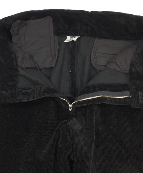 GEN IZAWA（ゲンイザワ）GEN IZAWA (ゲンイザワ) コーデュロイパンツ ブラック サイズ:Sの古着・服飾アイテム