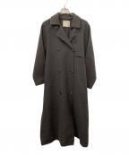 AK+1エーケーワン）の古着「ダブルフェイストレンチコート」｜ブラウン