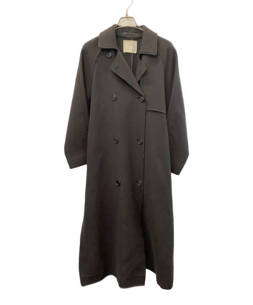 AK+1（エーケーワン）AK+1 (エーケーワン) ダブルフェイストレンチコート ブラウン サイズ:36の古着・服飾アイテム