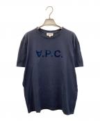 APCアーペーセー）の古着「Tシャツ」｜ネイビー