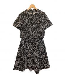 Loulou Willoughby（ルルウィルビー）の古着「ポップジャガード」｜ブラック