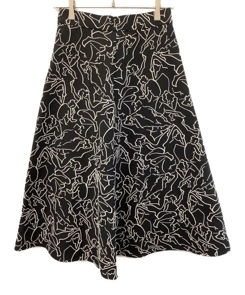 Loulou Willoughby（ルルウィルビー）Loulou Willoughby (ルルウィルビー) ポップジャガード ブラック サイズ:2の古着・服飾アイテム