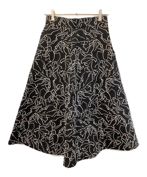 Loulou Willoughby（ルルウィルビー）Loulou Willoughby (ルルウィルビー) ポップジャガード ブラック サイズ:2の古着・服飾アイテム