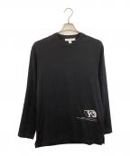 Y-3ワイスリー）の古着「U CH2 ZINE PAGE-2 LS TEE」｜ブラック