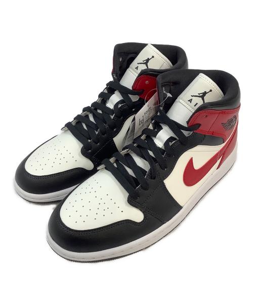 NIKE（ナイキ）NIKE (ナイキ) Air Jordan 1 Mid レッド サイズ:27の古着・服飾アイテム