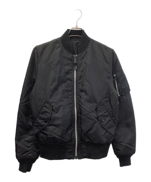 ALPHA（アルファ）ALPHA (アルファ) フライトジャケット ブラック サイズ:Mの古着・服飾アイテム