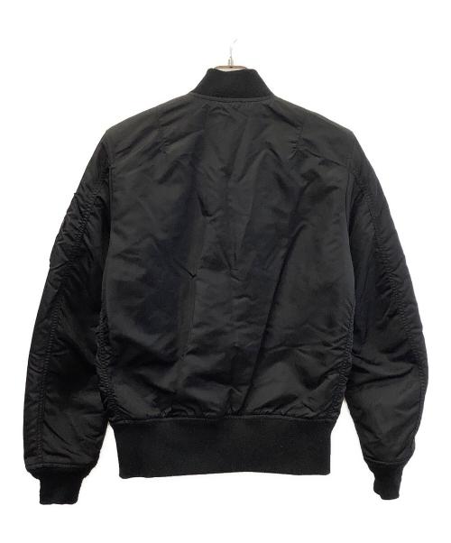 ALPHA（アルファ）ALPHA (アルファ) フライトジャケット ブラック サイズ:Mの古着・服飾アイテム