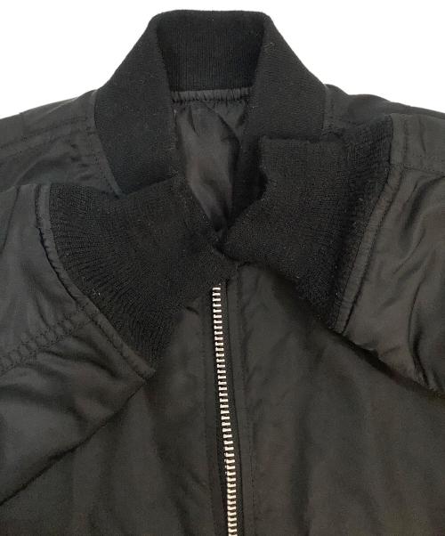 ALPHA（アルファ）ALPHA (アルファ) フライトジャケット ブラック サイズ:Mの古着・服飾アイテム