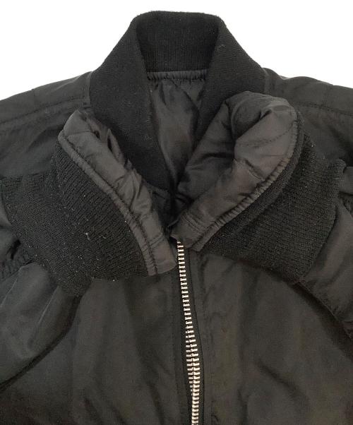 ALPHA（アルファ）ALPHA (アルファ) フライトジャケット ブラック サイズ:Mの古着・服飾アイテム