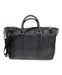 COACH（コーチ）の古着「2WAYブリーフケース」｜ネイビー