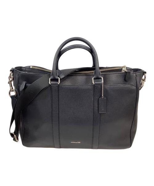 COACH（コーチ）COACH (コーチ) 2WAYブリーフケース ネイビーの古着・服飾アイテム