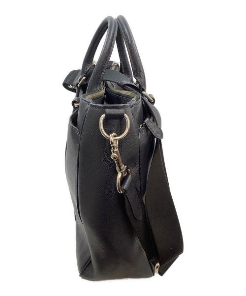 COACH（コーチ）COACH (コーチ) 2WAYブリーフケース ネイビーの古着・服飾アイテム