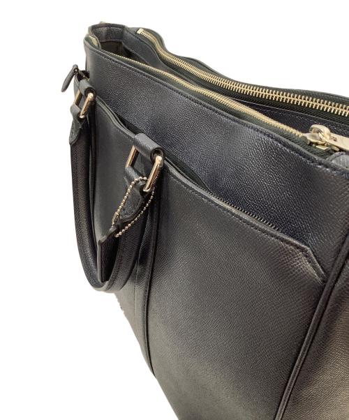 COACH（コーチ）COACH (コーチ) 2WAYブリーフケース ネイビーの古着・服飾アイテム